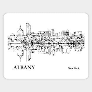 Albany New York Sticker